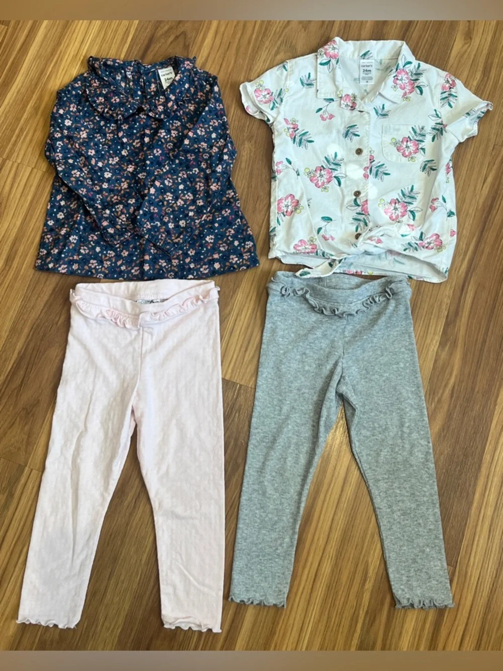 Girls Bundle/Lot of Clothes 10 Piece Size 24M Spring - Picture 6 of 10